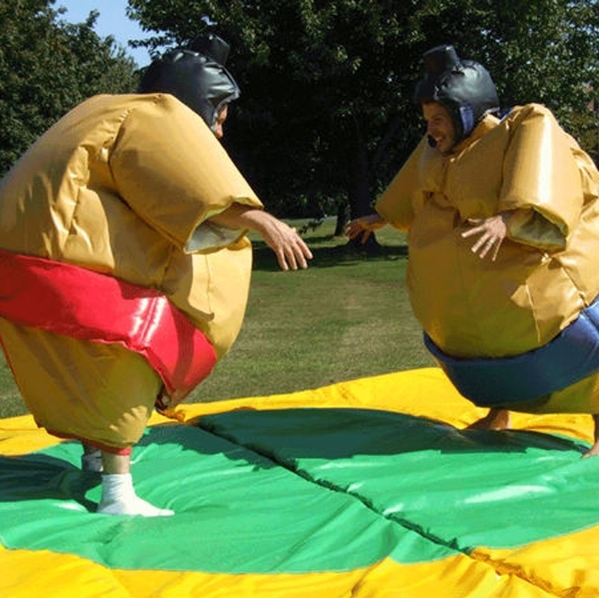paintball 75 lancer de haches combat de sumo